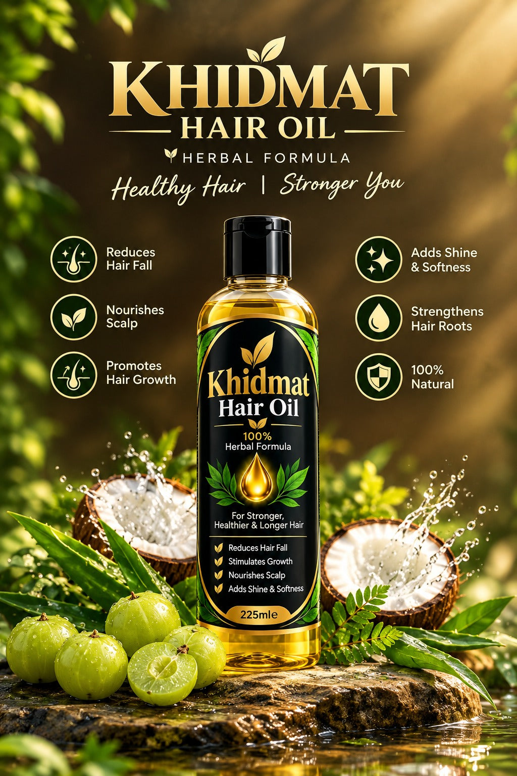 Khidmat hair oil